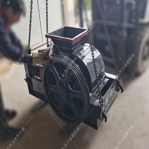 2PG400X250對輥破碎機發貨圖片_發往湖南長沙_破碎焦沫